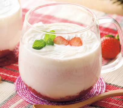 ジンジャー風味のいちごオレ