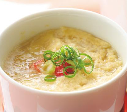 レンジでとろろ茶碗蒸し