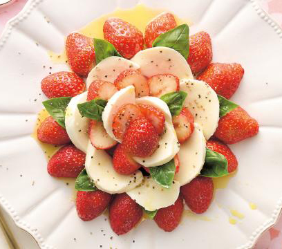 いちごのフラワーカプレーゼ