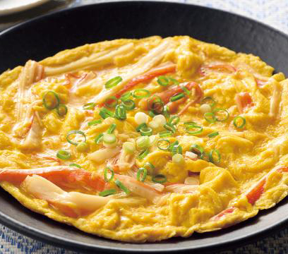 カニカマでお手軽♪ふわとろかに玉