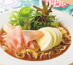 トマトジュースでイタリアン冷し中華