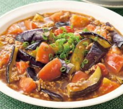 トマト麻婆なす