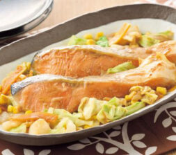 下味冷凍できる秋鮭のちゃんちゃん焼き