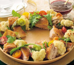 クリスマスリースチキン