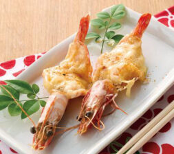 えびの味噌マヨチーズ焼き