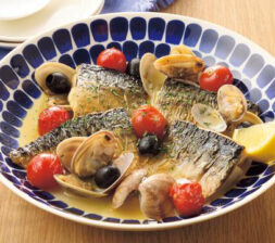 塩さばのアクアパッツァ