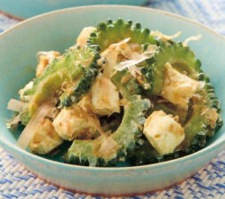 ゴーヤとクリームチーズのおかか和え