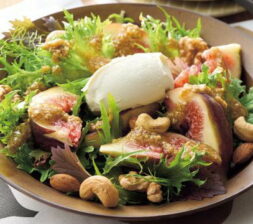 いちじくとクリームチーズのサラダ