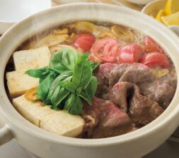 洋風コンソメすき焼き